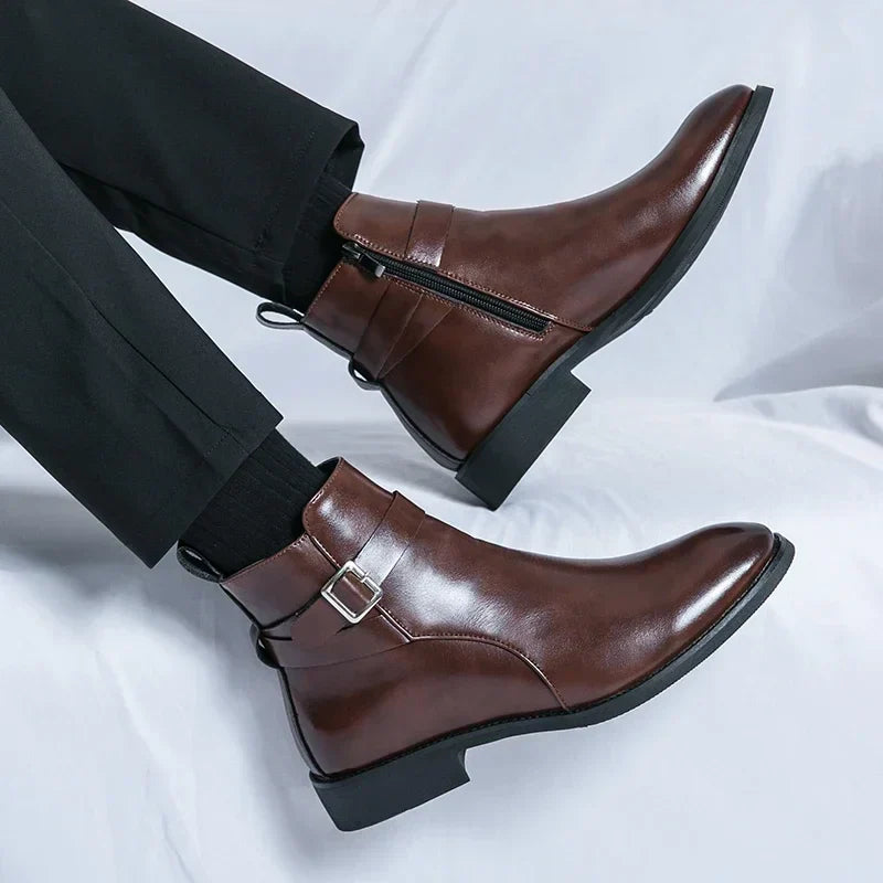 Francesco D’Amico | Roma Executive Leather Boots Luxe