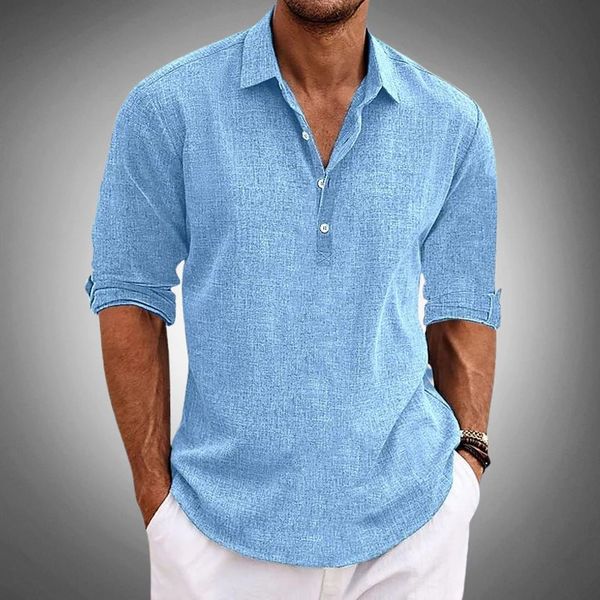 Oliver Kensington | Linen Casual Shirt For Men