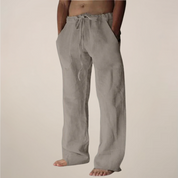 Marco Bellini | Capri Linen Relaxed Trousers Luxe