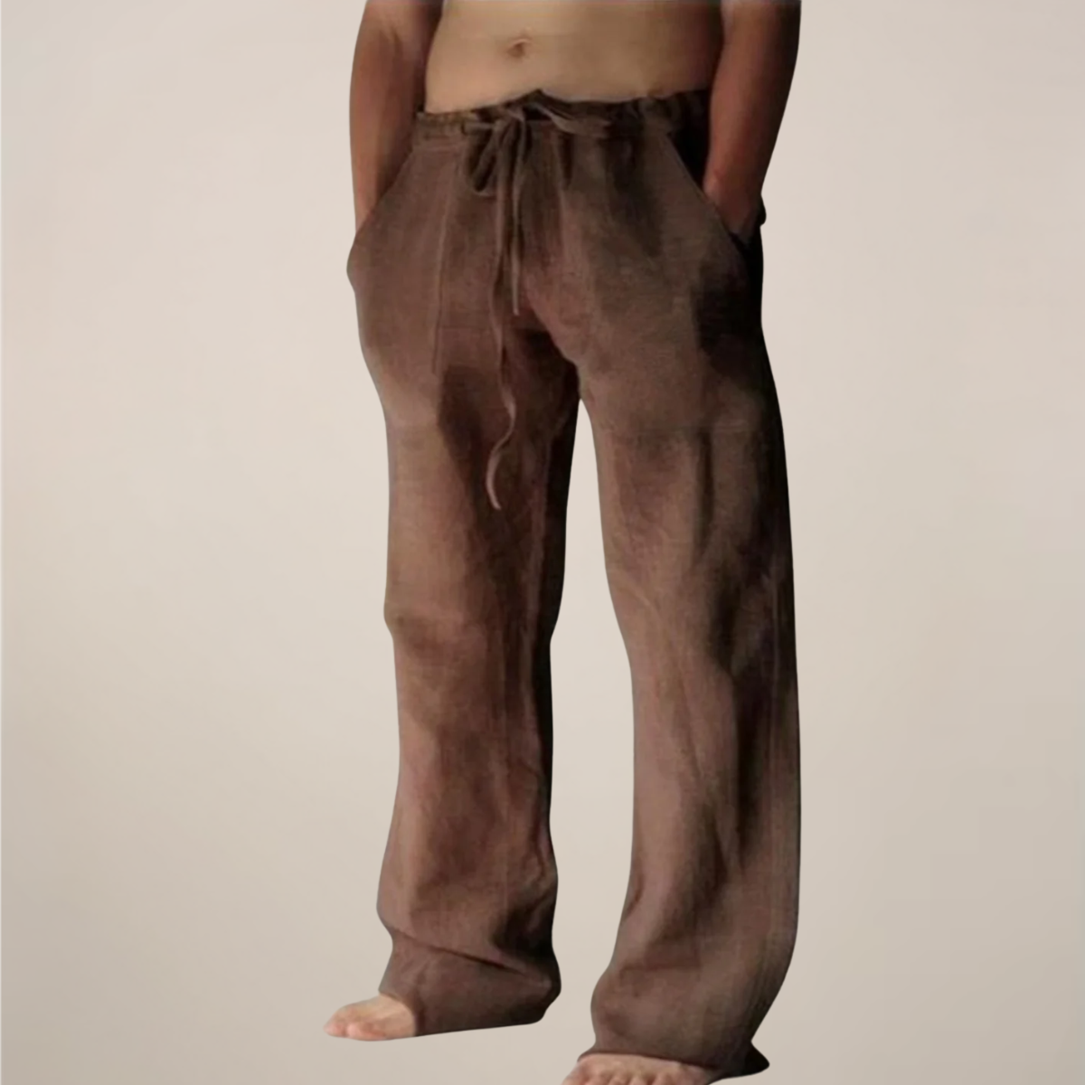 Marco Bellini | Capri Linen Relaxed Trousers Luxe