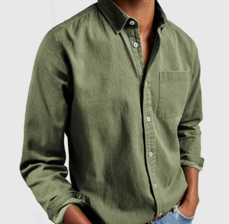 Theo Montague | Classic Oxford Shirt For Men