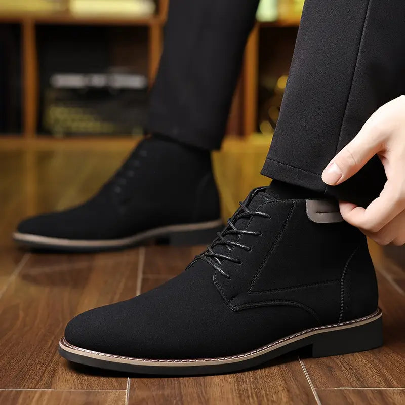 Alessandro Romano | Classic Leather Boots For Men