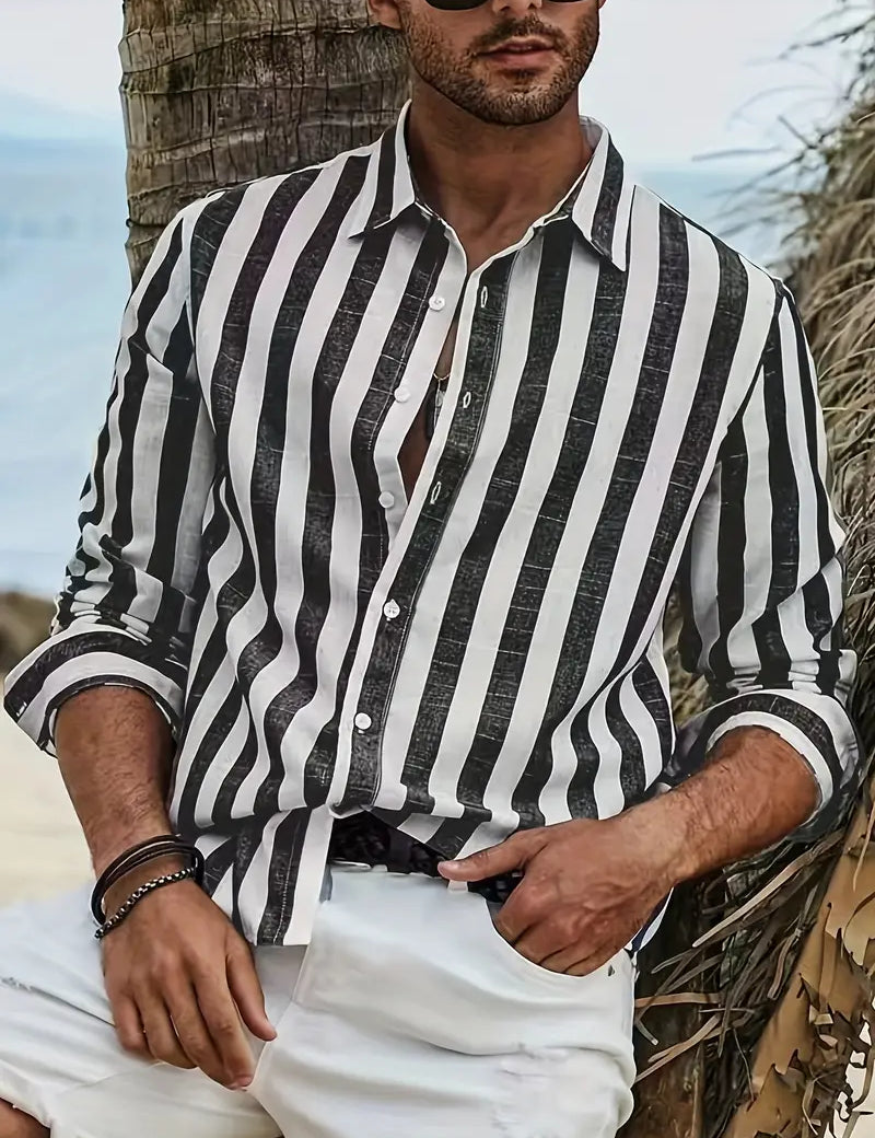 Mens-Striped-Casual-Shirt-Lightweight-Long-Sleeve-Shirt-for-Everyday-Wear-2.webp