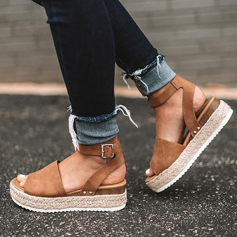 Ashley Hooper | Platform Wedge Sandals For Women