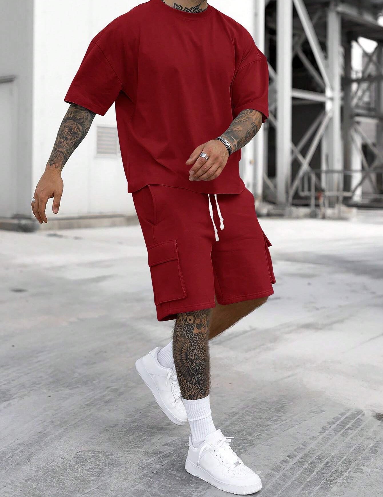 Marco Bellini | Relaxed Cargo Lounge Set For Men