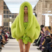 Nancy Kirkwood | Oversized Hooded Faux Fur Coat