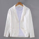 Crispin Vaudelair | Lightweight Linen Blazer in Cream