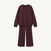 Ottilie Sandford | Knit Turtleneck Two-Piece Lounge Set