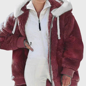 Rosemary Carter | Multicolour Faux Fur Hooded Puffer Jacket