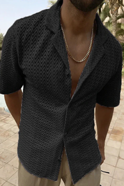 Raffaele Moreau | Knitted Resort Shirt For Men