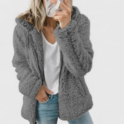Ottoline Fairbanks | Teddy Faux Fur Hooded Jacket