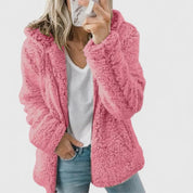 Ottoline Fairbanks | Teddy Faux Fur Hooded Jacket