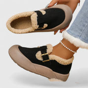 Freya Lockhart | Shearling-Trim Suede Ankle Boots