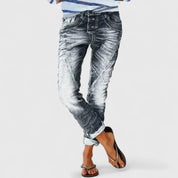 Jean skinny en denim délavé effet usé Bethan Ellery