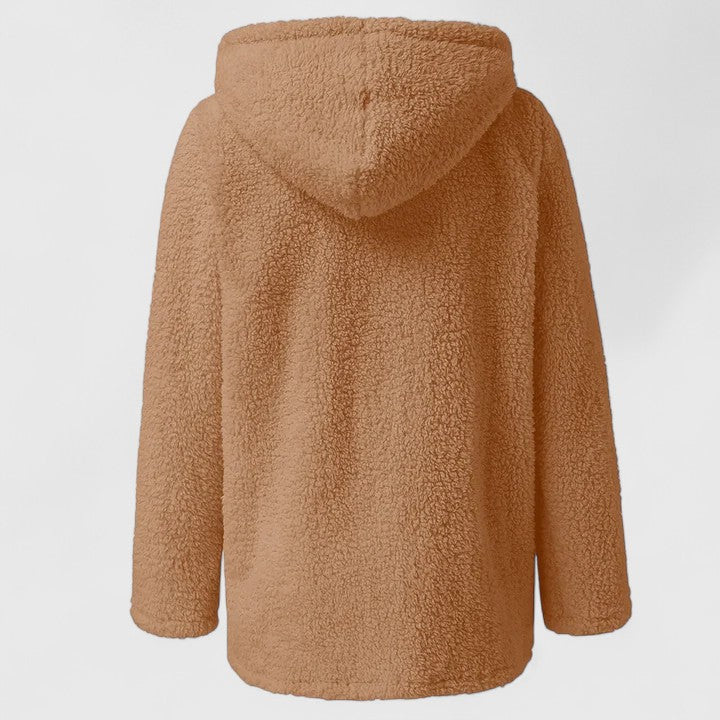 Ottoline Fairbanks | Teddy Faux Fur Hooded Jacket