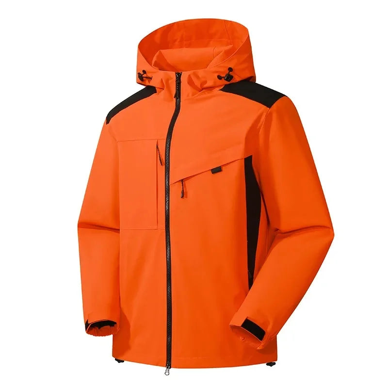 Scarlett Hughes | Waterproof Hooded Outdoor Jacket in Black