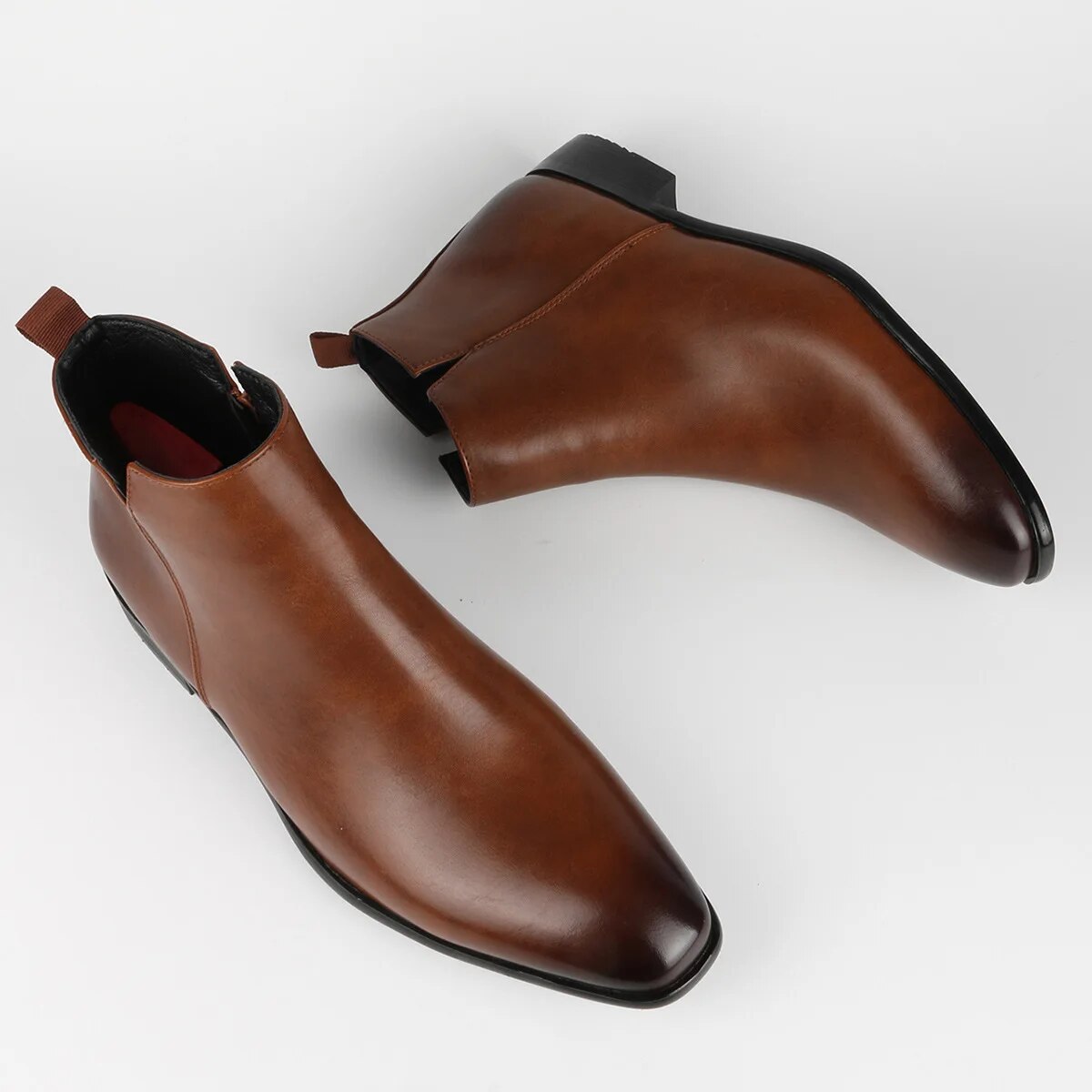 Theodore Baker | Minimalist Leather Chelsea Boots For Men