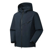 Scarlett Hughes | Waterproof Hooded Outdoor Jacket in Black