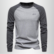T-shirt classique à manches longues et manches raglan Oliver Kensington