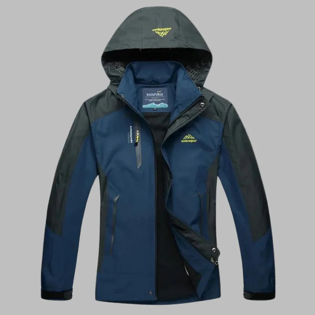 Freya Sutton | Women's Waterproof Hooded Outdoor Jacket in Purple