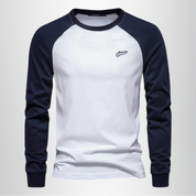 T-shirt classique à manches longues et manches raglan Oliver Kensington
