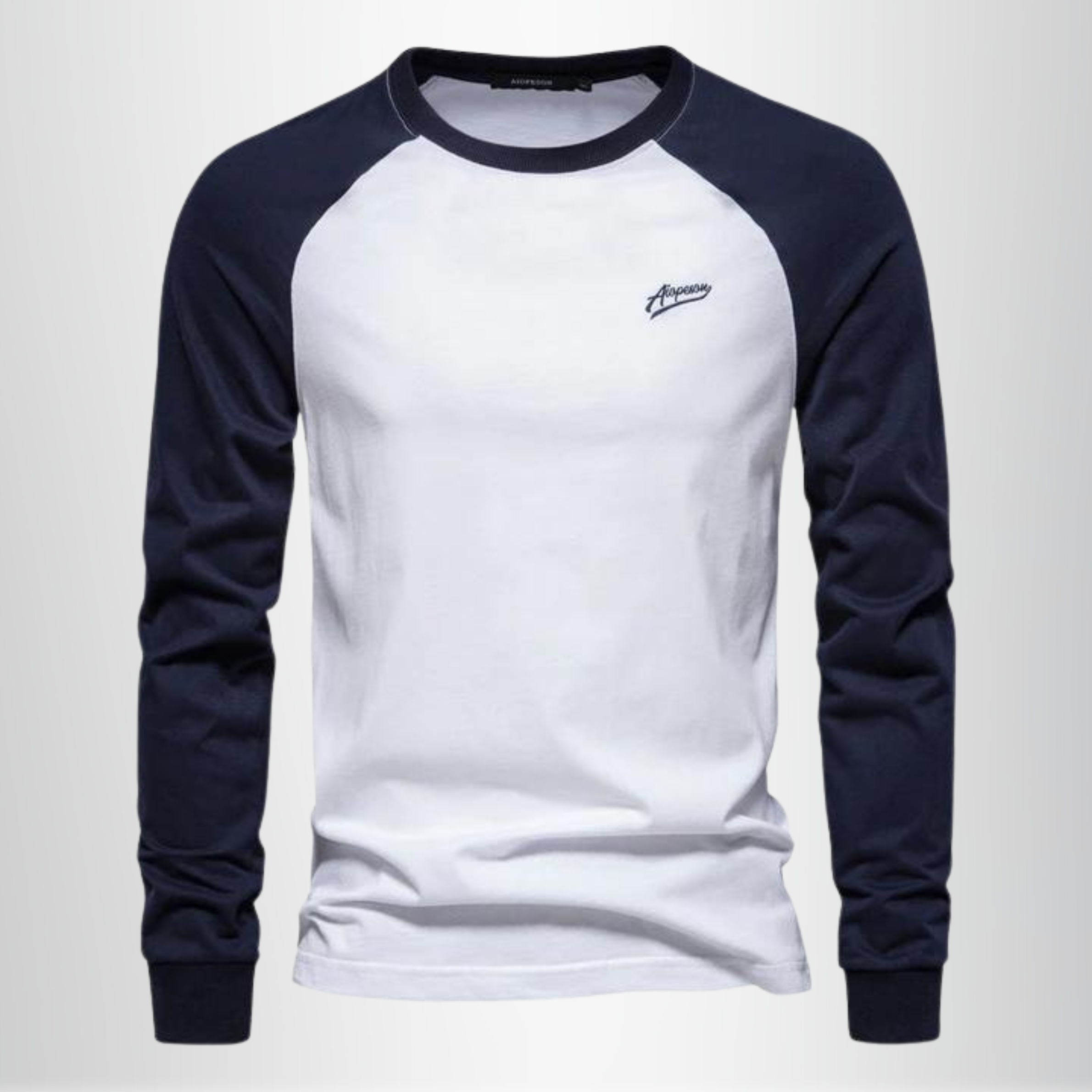 T-shirt classique à manches longues et manches raglan Oliver Kensington