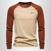 T-shirt classique à manches longues et manches raglan Oliver Kensington