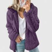 Ottoline Fairbanks | Teddy Faux Fur Hooded Jacket