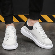 Sebastian Wright | Minimalist Leather Sneakers For Men