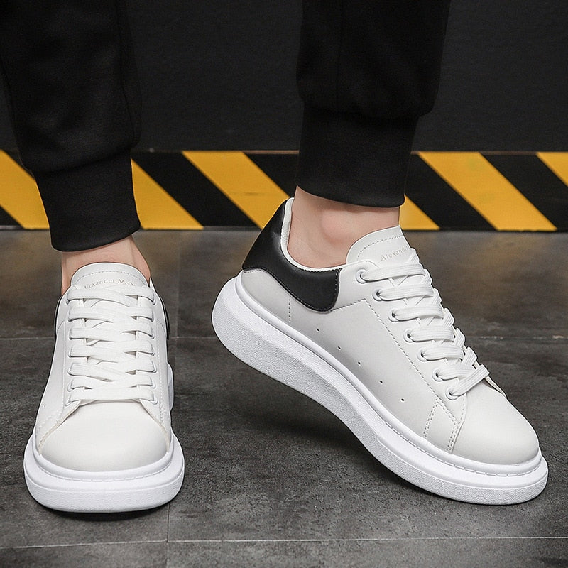 Sebastian Wright | Minimalist Leather Sneakers For Men