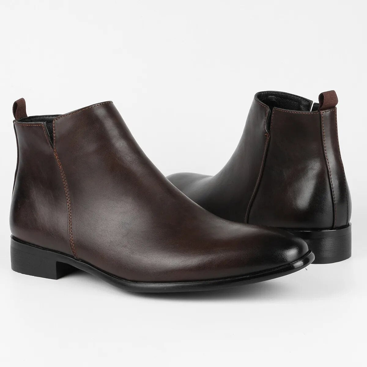 Theodore Baker | Minimalist Leather Chelsea Boots For Men