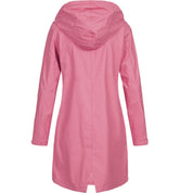 Harriet Woods | Veste de pluie imperméable à capuche noire