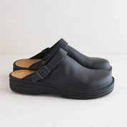 Graham Hall | Leather Slip-On Slippers For Men