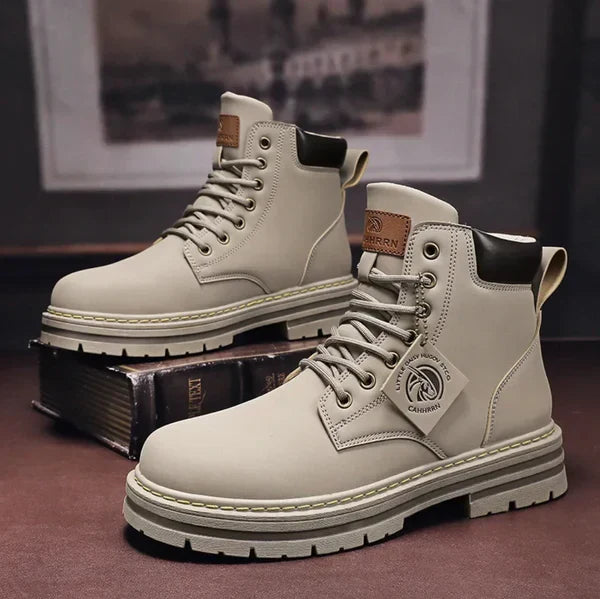 Oliver Hughes | Rugged Leather Boots For Men