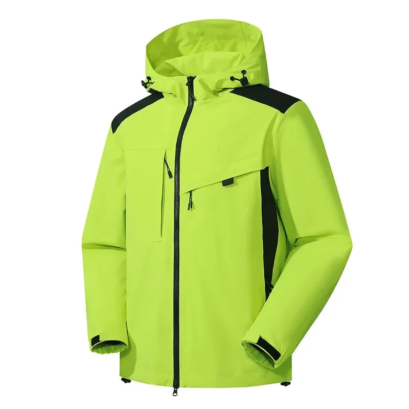 Scarlett Hughes | Waterproof Hooded Outdoor Jacket in Black