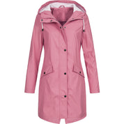 Harriet Woods | Veste de pluie imperméable à capuche noire