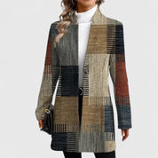 Blazer en tweed patchwork Georgia Sheppard