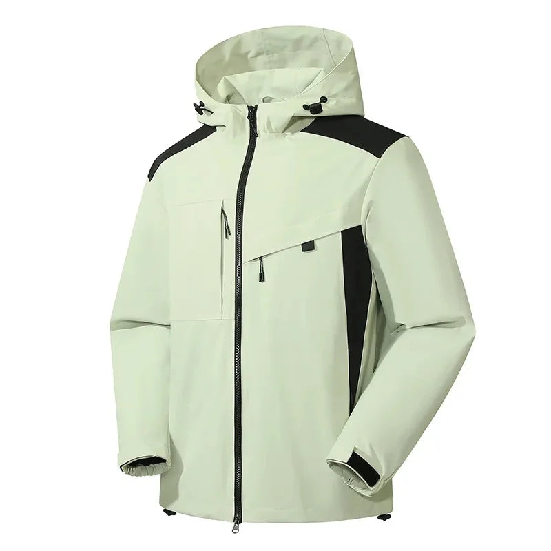 Scarlett Hughes | Waterproof Hooded Outdoor Jacket in Black