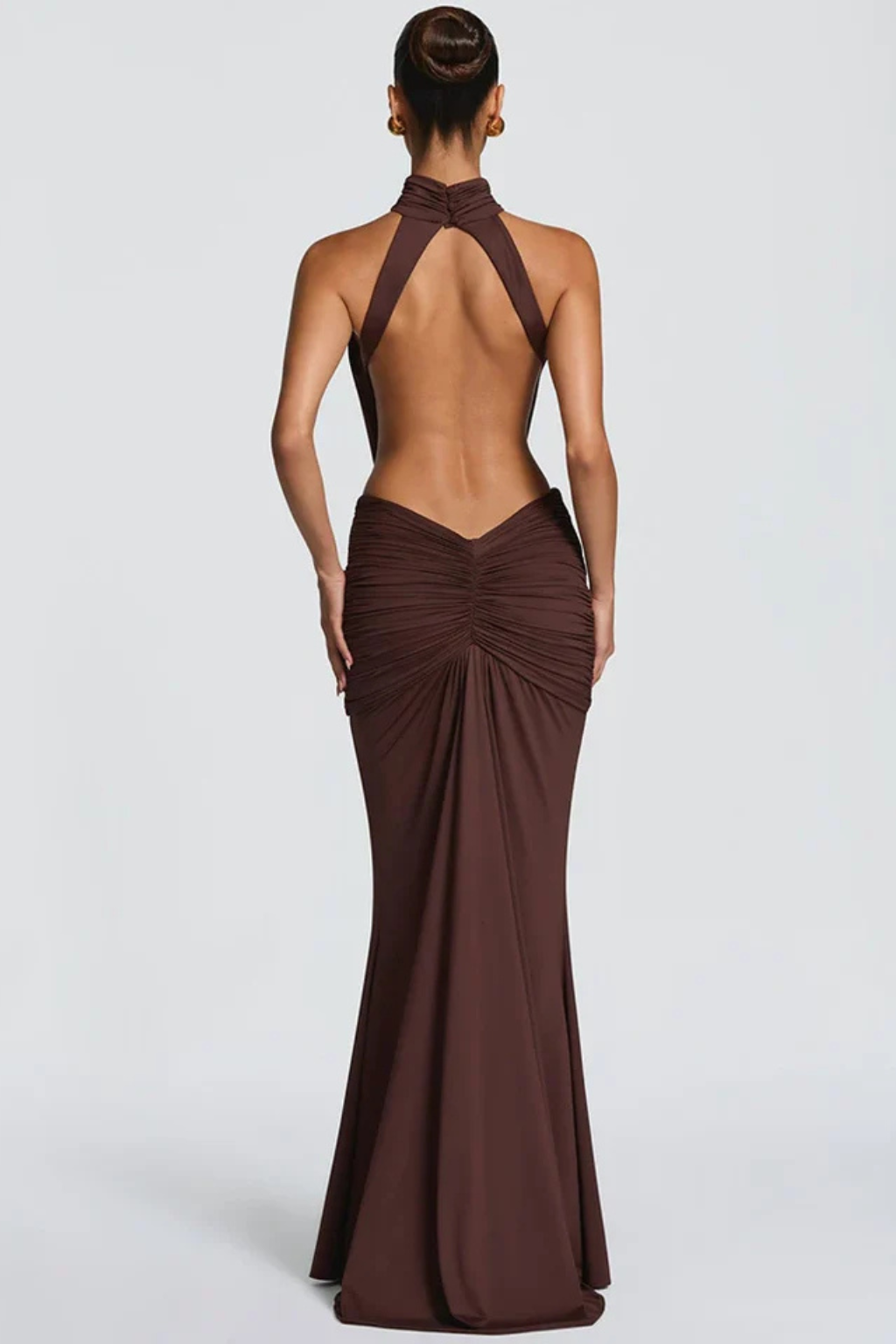 Seraphina Bellucci | Luxe Halter Maxi Dress For Women