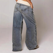 Sienna Laurent | Vintage Wide Leg Jeans For Women
