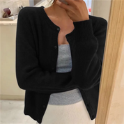 Clara Whitmore | Ensemble cardigan en maille douce pour femme