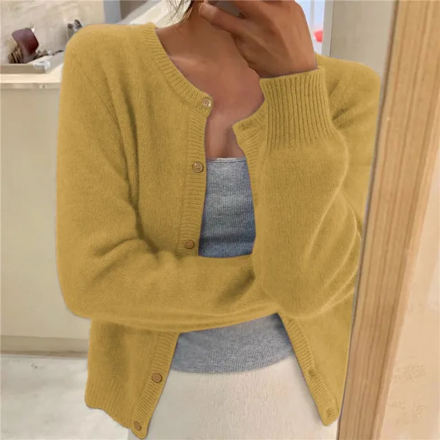 Clara Whitmore | Soft Knit Cardigan Set For Women