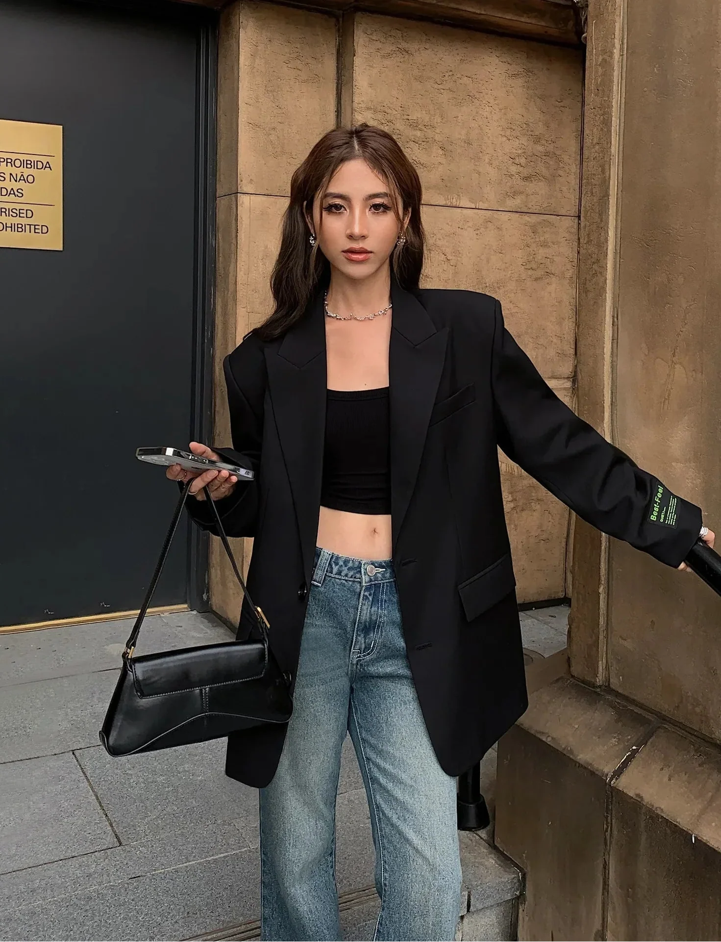 Vivienne Laurent | Blazer oversize ajusté