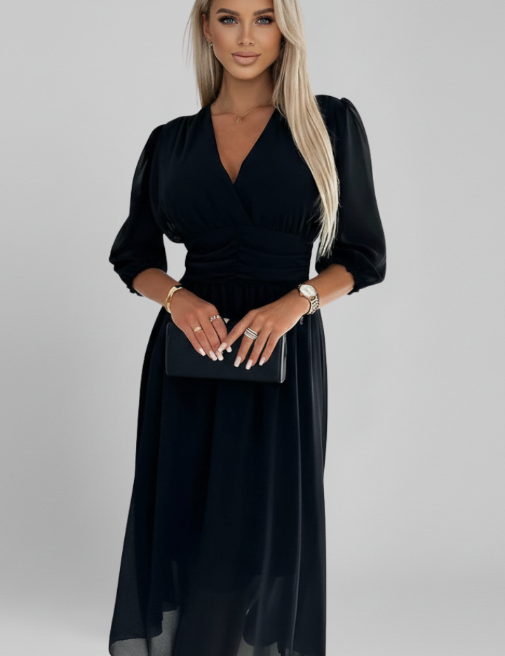Amelia Kensington | Robe longue en mousseline pour femme