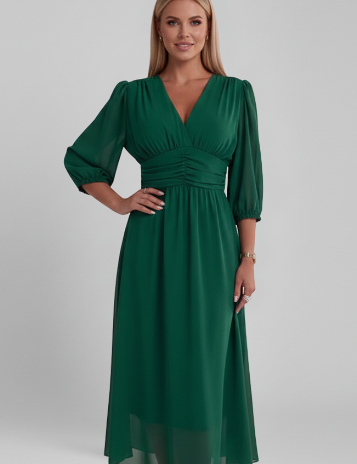 Amelia Kensington | Robe longue en mousseline pour femme