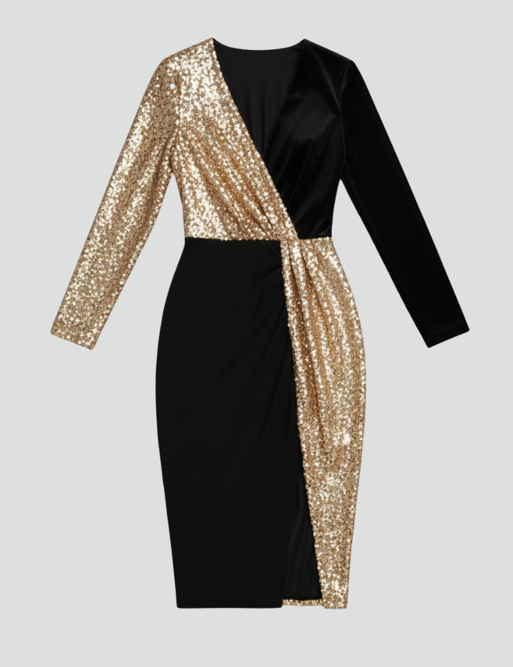Women_sDresswithVNecklineandLongSleeves_1.png