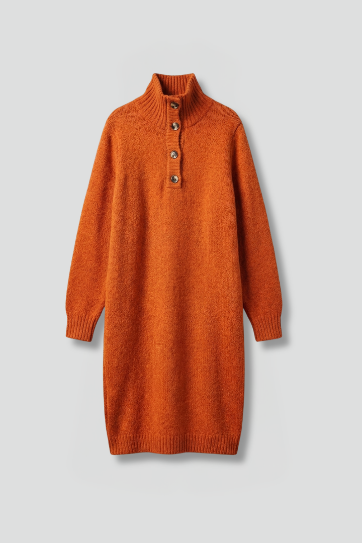 Constance Whitfield | Knit Jumper Midi Dress For Women
