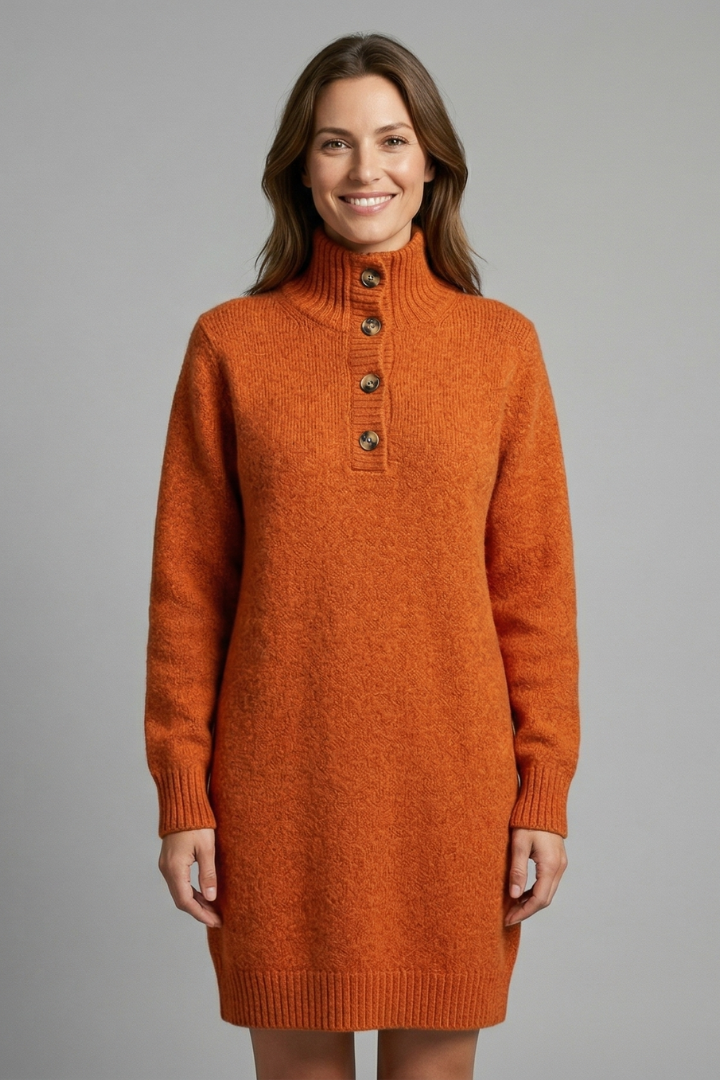 Constance Whitfield | Knit Jumper Midi Dress For Women