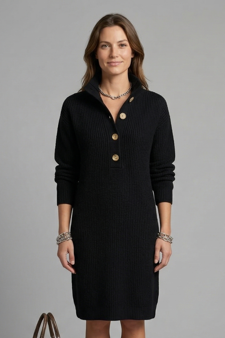 Constance Whitfield | Knit Jumper Midi Dress For Women