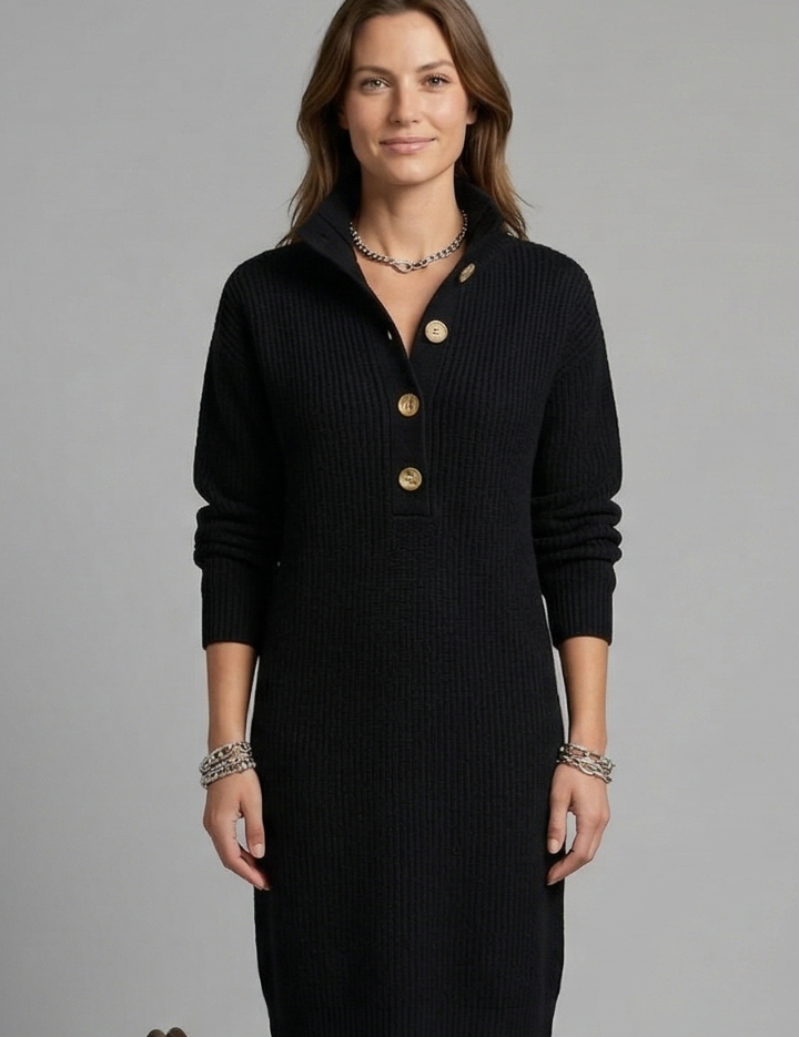 Constance Whitfield | Knit Jumper Midi Dress For Women